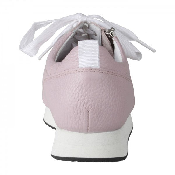 NADJA Damen Sneaker – Weite H, Echtleder/Stretch, Rosa