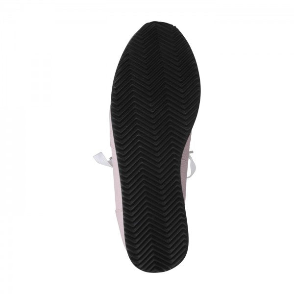 NADJA Damen Sneaker – Weite H, Echtleder/Stretch, Rosa