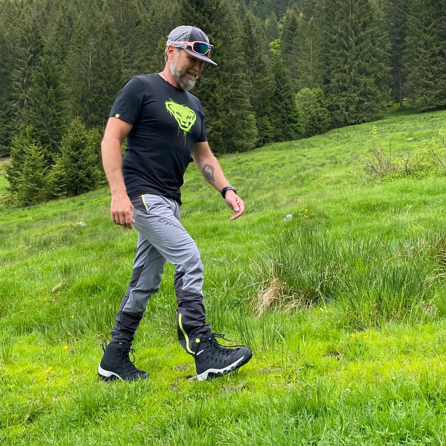 DAN Wanderschuh – Weite H, Echtleder/Alpitex-Membran, Schwarz