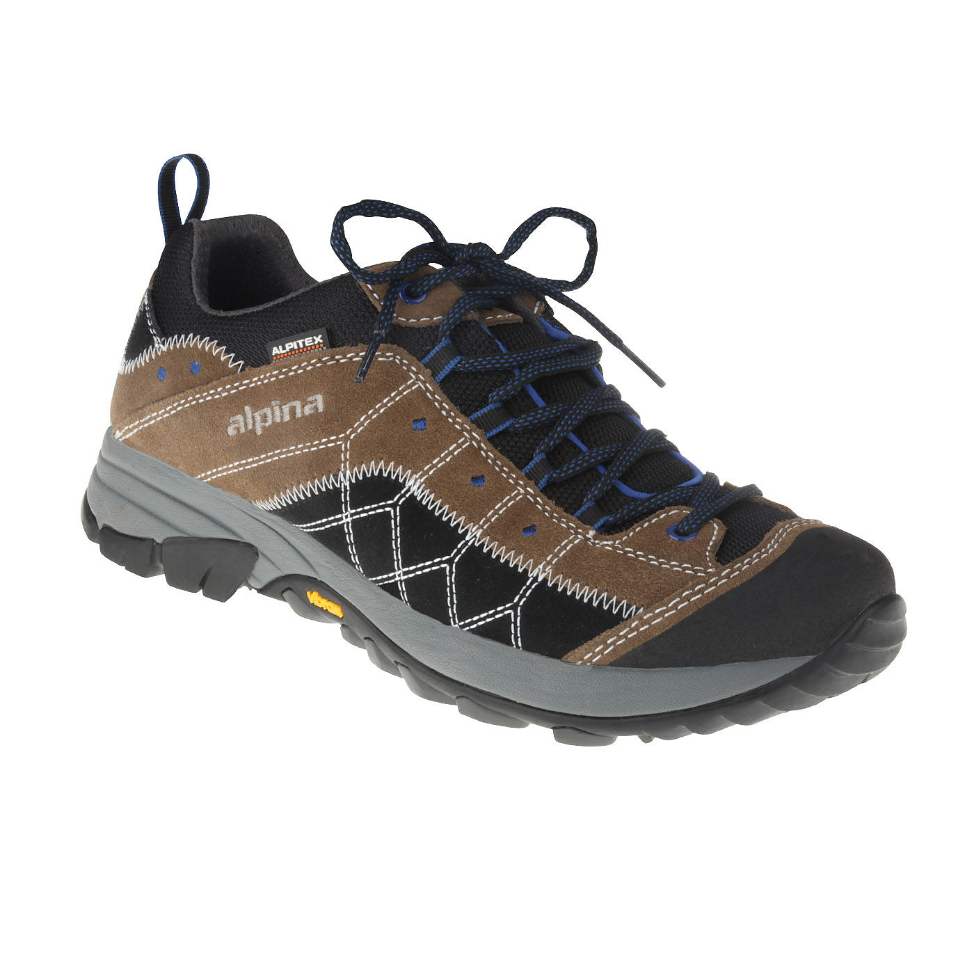 CONNY Unisex Schnürer – Weite H, Echtleder/Alpitex-Membran, Braun