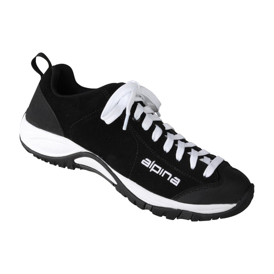 VALEA Unisex Schnürer – Weite H, Echtleder/Ultra Dry, Schwarz