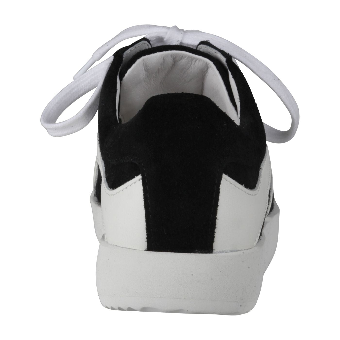 NORA Damen Sneaker – Weite H, Echtleder, Schwarz