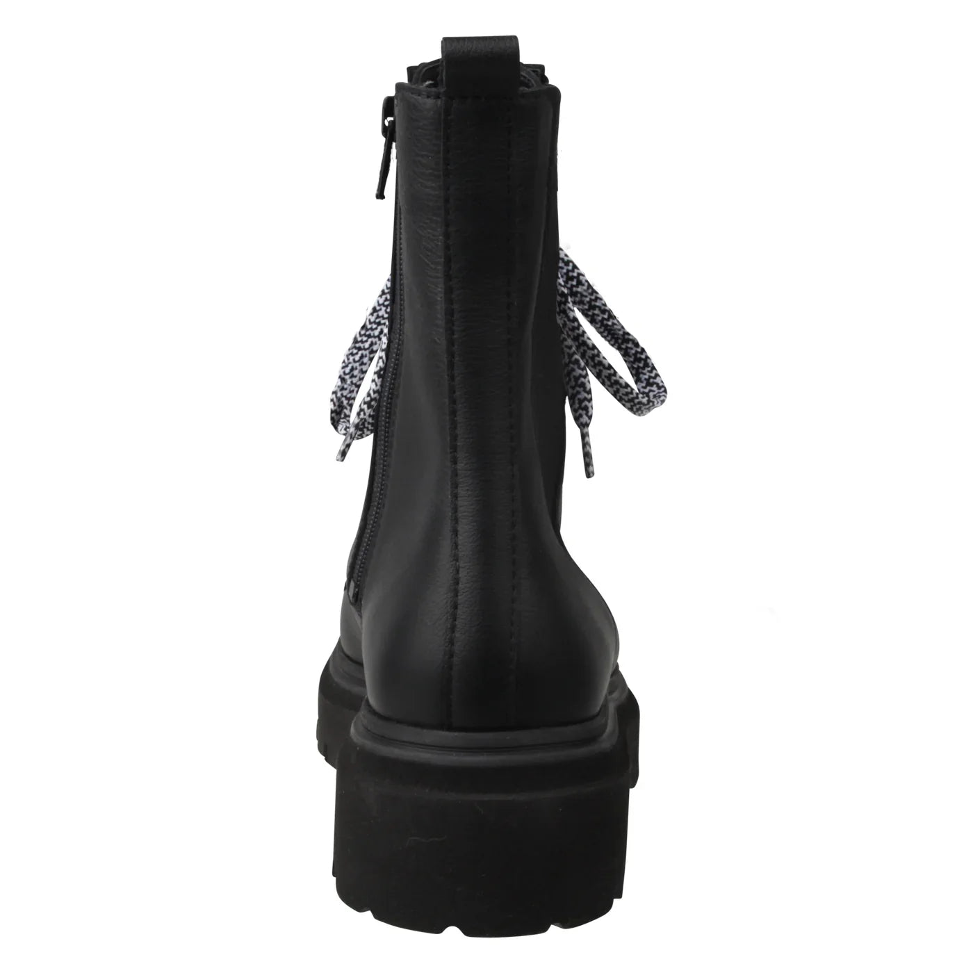 FRIZZI Damen Stiefel – Weite H, Echtleder/Warmfutter, Schwarz