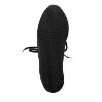 FIONA Damen Sneaker – Weite H, Echtleder/Lammfellfutter, Schwarz