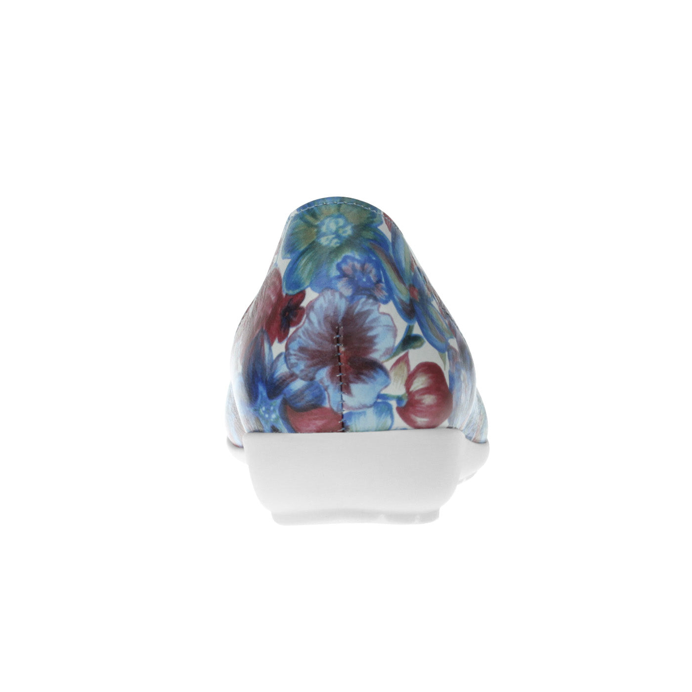 CAROLA Damen Ballerina – Hirschleder, Weite H, weich, Weiß