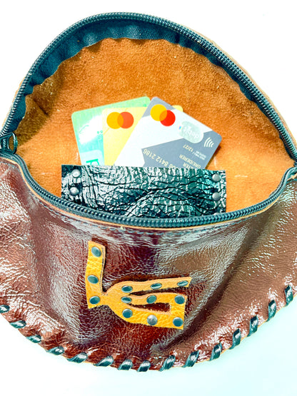 BAUCHTASCHE – Umhängetasche, Unisex, braun