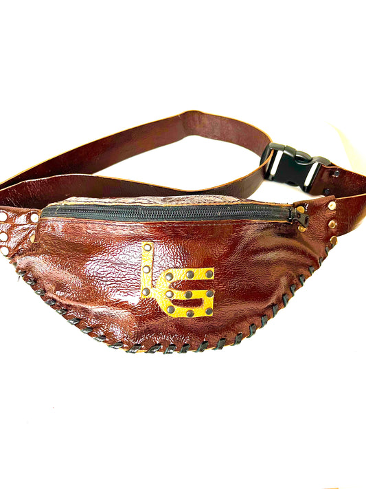 BAUCHTASCHE – Umhängetasche, Unisex, braun