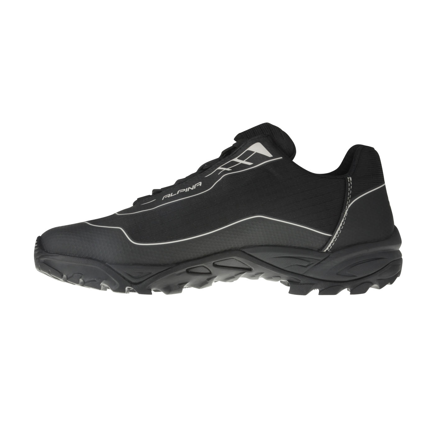 GIL Unisex Schnürer – Weite H, Synthetik/Vibram-Sohle, Schwarz