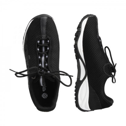 CHARLIE Unisex Schnürer – Weite H, Mesh/Synthetik, Rot