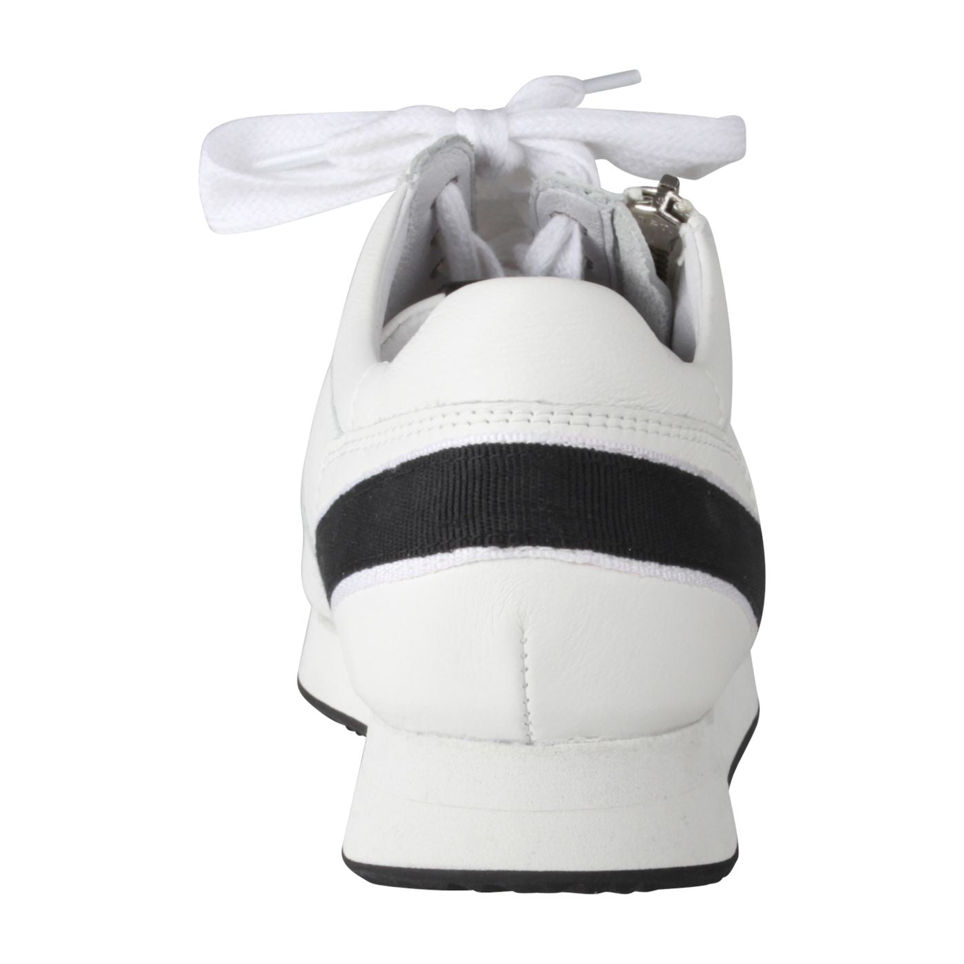 NIKA Damen Sneaker – Weite H, Echtleder/Textilfutter, weiß