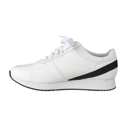 NIKA Damen Sneaker – Weite H, Echtleder/Textilfutter, weiß