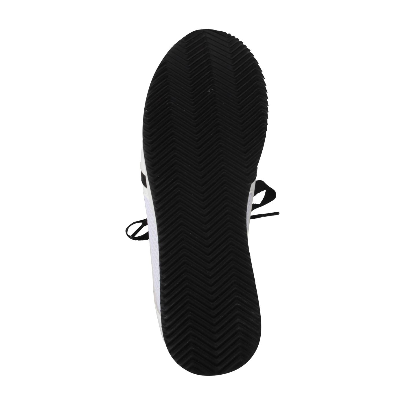 NALA Damen Sneaker – Mesh/Leder, Weite H, schwarz/weiss