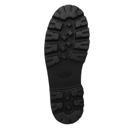 FRIZZI Damen Stiefel – Weite H, Echtleder/Warmfutter, Schwarz
